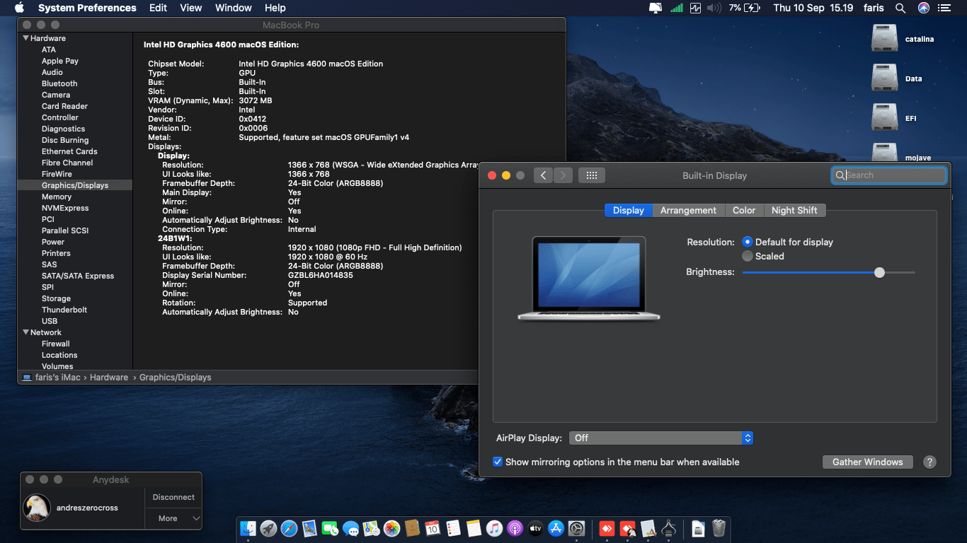 Lenovo G410 [Haswell   Intel HD 4600] 4